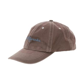 ERL Caps, male, Brown, Size: ONE SIZE California Cap Woven