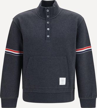 Thom Browne Loopback cotton piqu&eacute; Sweater Male 4