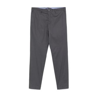 Incotex Broeken, Heren, Grijs, 2Xl, Grijze Chino Broek