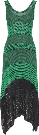 Proenza Schouler lattice crochet knit dress
