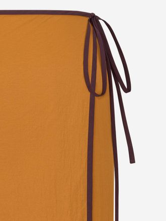Saint Laurent Womens Pencil Skirt Nylon