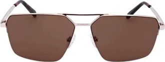 Guess Brown Navigator Mens Sunglasses GF00043 32E 59