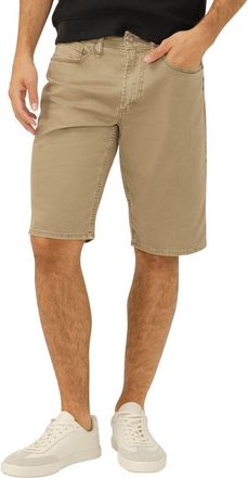 Silver Jeans Co Zac 5-Pocket Stretch Cotton Shorts in Dark Taupe at Nordstrom, Size 36