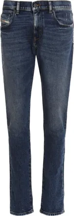 Diesel Blue Slim Distressed Jeans