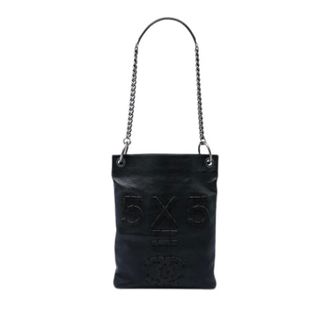 Chanel Pre-owned Satchel Bag - Dames - Pre-owned - Zwart - Maat: ONE Size Leer