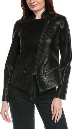 Joseph Ribkoff Vegan Leather Jacket