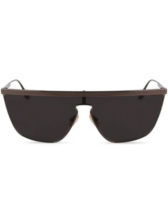 Victoria Beckham geometric-frame sunglasses - Grey