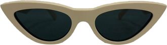 Celine Pre-owned Womens CL4019IN Cat-Eye Sunglasses in Ivory Acetate - One Size