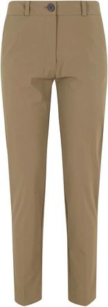 Roberto Ricci Design Surflex Chino Pant - Dames - Chinos - Bruin - 2XS - Leer - Broeken