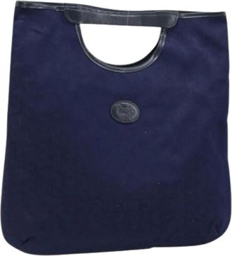 Celine Pre-owned Tote Bags, female, Blue, Size: ONE SIZE Pre-owned Vintage Tote Bag