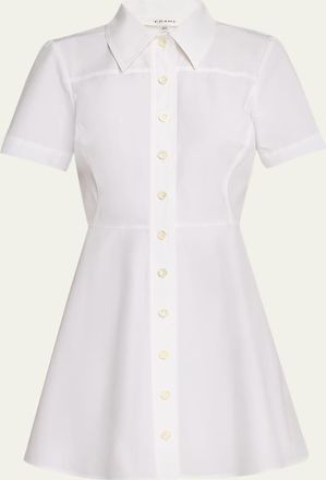 Frame Denim The Flare Mini Dress