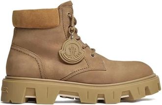 Moncler Schoenen, Heren, Bruin, 42 1/2 EU, Peak City Veterschoenen