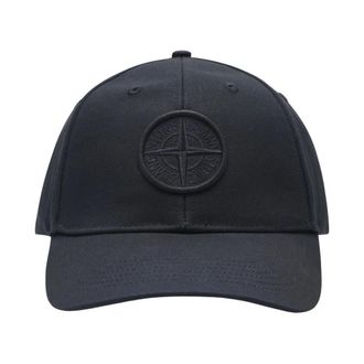 Stone Island Baseball Cap - male - Stone Island - Hats & Caps - Blue - ONE SIZE - Accessories