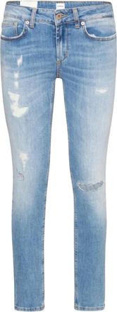 Dondup Monroe Broek - Dames - Slim Fit Jeans - Blauw - W31 - Jeans