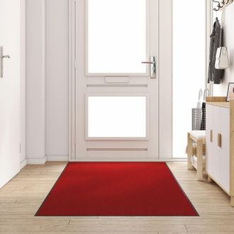Berkfield Home Red Rectangular Door Mat 120x300 cm | Size: Medium