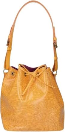 Louis Vuitton Pre-owned Bucket Bags, female, Yellow, Size: ONE SIZE Pre-owned Vintage Bucket Bag