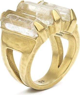 Goossens Anello con dettaglio cut-out - Oro