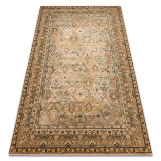 RugsX RugsX Wool Omega Rug in Yellow | Size: 135 cm x 200 cm