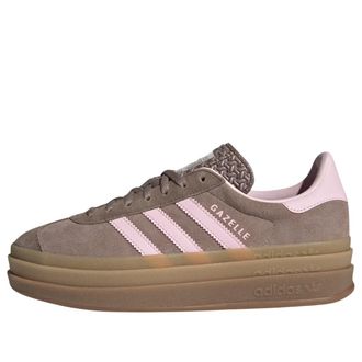 adidas (WMNS) adidas Gazelle Bold Trace Brown Clear Pink JQ6436