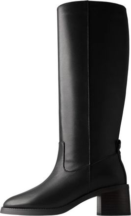 L37 Simple Life Heeled Boots - Dames - Laarzen met Hak - Zwart - 40 EU - Leer - Schoenen