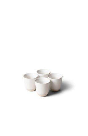 Fable Home Espresso Cups in Speckled White at Nordstrom, Size Small