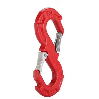 OEM Gancho En S Rojo De Una Sola Pieza Y Alta Resistencia De Acero, Impermeable Y Resistente A La Corrosi&oacute;n Universal Para Camiones, Remolques Y Suv