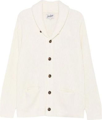 MC2 Saint Barth Cardigans - Heren - Truien - Wit - Maat: L