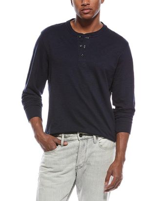 Scotch & Soda Slub Henley Shirt