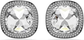 Swarovski UNA Angelic Clip Oorbellen - Dames - Oorbellen - Grijs - ONE Size - Accessoires