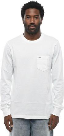 Diesel White Full Sleeves T-Shirt