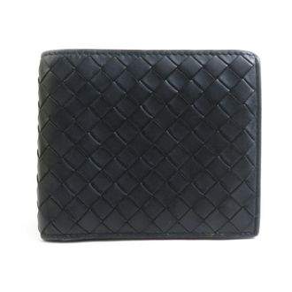 Bottega Veneta Black Intrecciato Wallet (Bi-Fold) (Pre-Owned)