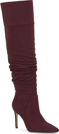 Jessica Simpson Olyra Over the Knee Boot in Cherry Mahogany at Nordstrom, Size 8.5