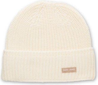 Saint James CANOT - Purl Knit Beanie in Ivory at Nordstrom