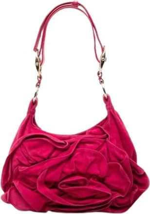 Saint Laurent Pre-owned Shoulder Bags, female, Pink, Size: ONE SIZE Pre-owned The Nadja Rose