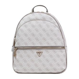 Guess Backpacks, female, Beige, Size: ONE SIZE Manhattan II Large Backpack