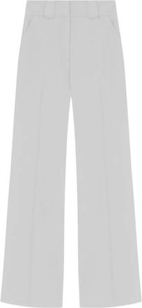 MISCI Carmosina trousers - women - Viscose/Acetate/Acetate - 42 - Grey