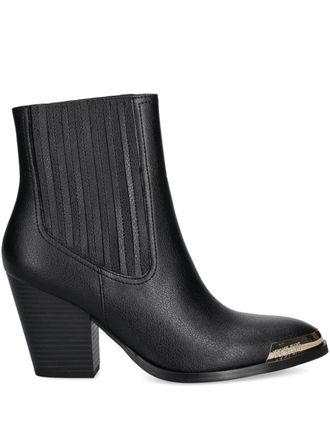 Versace Jeans Couture 85mm pointed-toe logo-detail boots - Black