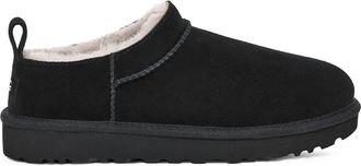 UGG Classic Micro - Heren - Pantoffels - Zwart - 46 EU - Polyester - Schoenen