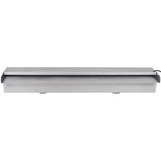 vidaXL Fuente Cascada Rectangular Led Para Piscina Acero Inoxidable 60 Cm Vidaxl