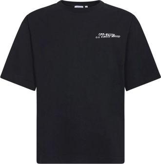 Off-white Type Arrow Skate T-shirt - Heren - T-shirts - Zwart - XL - Katoen - Tops