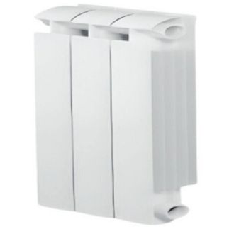 Global Calentador Central Klass 350 Blanco De 3 Elementos De Aluminio Fundido, 255w