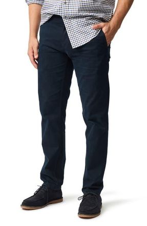Rodd & Gunn Thomas Road Stretch Cotton Flat Front Chinos in Midnight at Nordstrom, Size 32