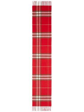 Burberry Sciarpa The Classic Check - Rosso