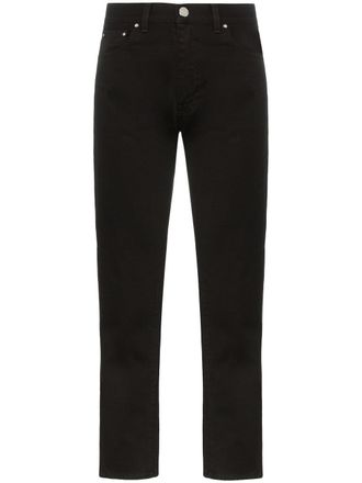 Toteme Original slim-fit jeans - women - Cotton - 24 - Black
