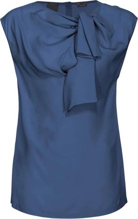 Pinko Blouse - Dames - Blouses - Blauw - S - Overhemden