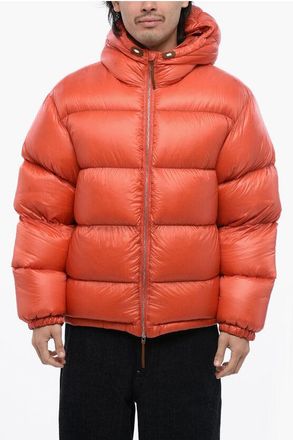 Jil Sander Hooded Quilted Down Jacket size M