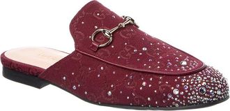 Gucci Princetown Gg Canvas Mule