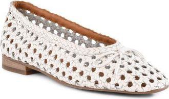 Seychelles Flagstaff Woven Flat in Off White at Nordstrom, Size 7.5