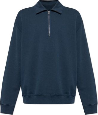 Zadig&Voltaire Sweatshirts & Hoodies - Heren - Vesten met rits - Blauw - XL - Katoen - Hoodies & sweatvesten