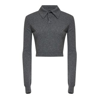 MUGLER Donna, Top, Grigio, S, new